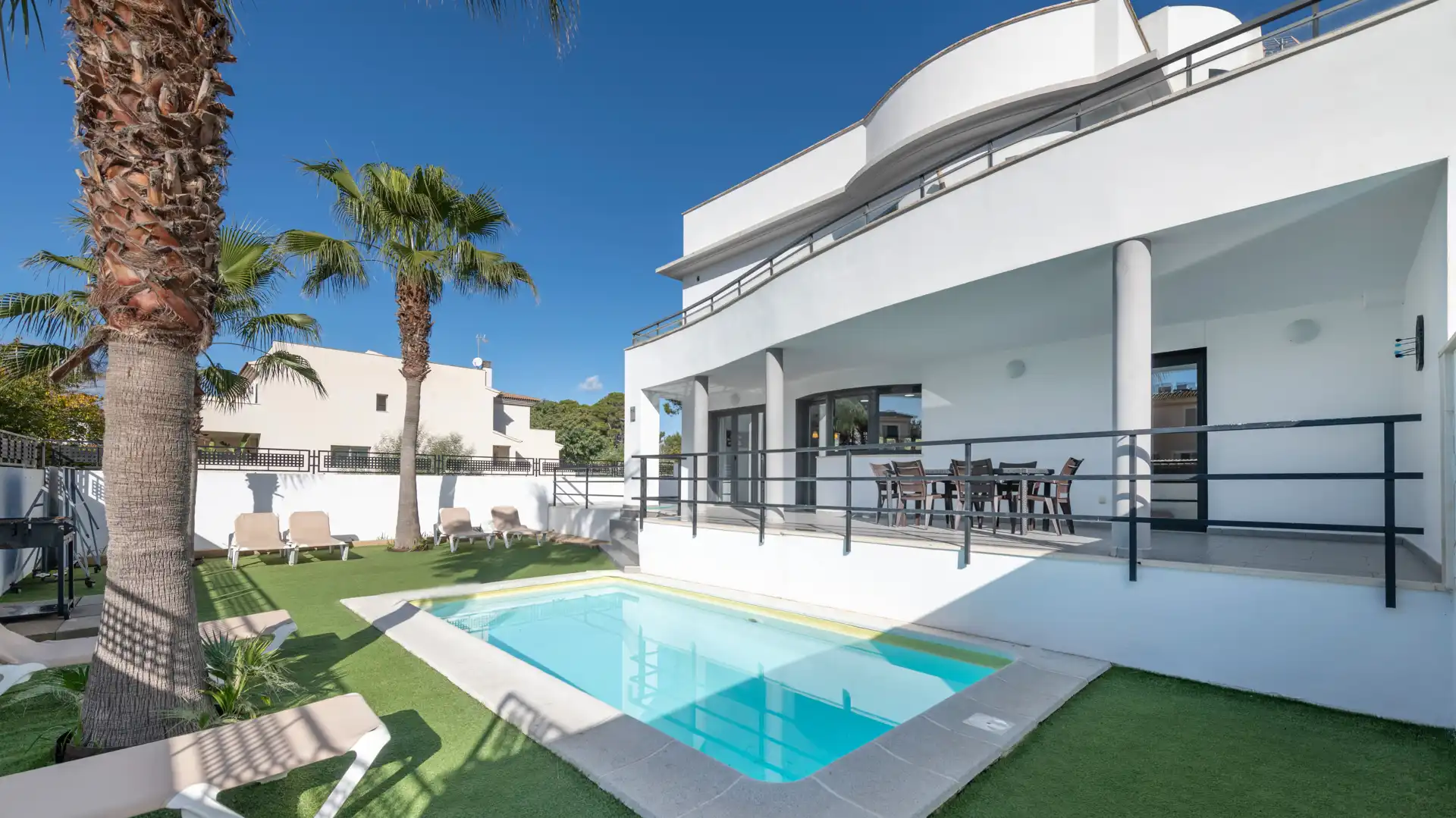Piscina de Casa o xalet en venda en  Palma de Mallorca amb Aire condicionat, Calefacció i Terrassa