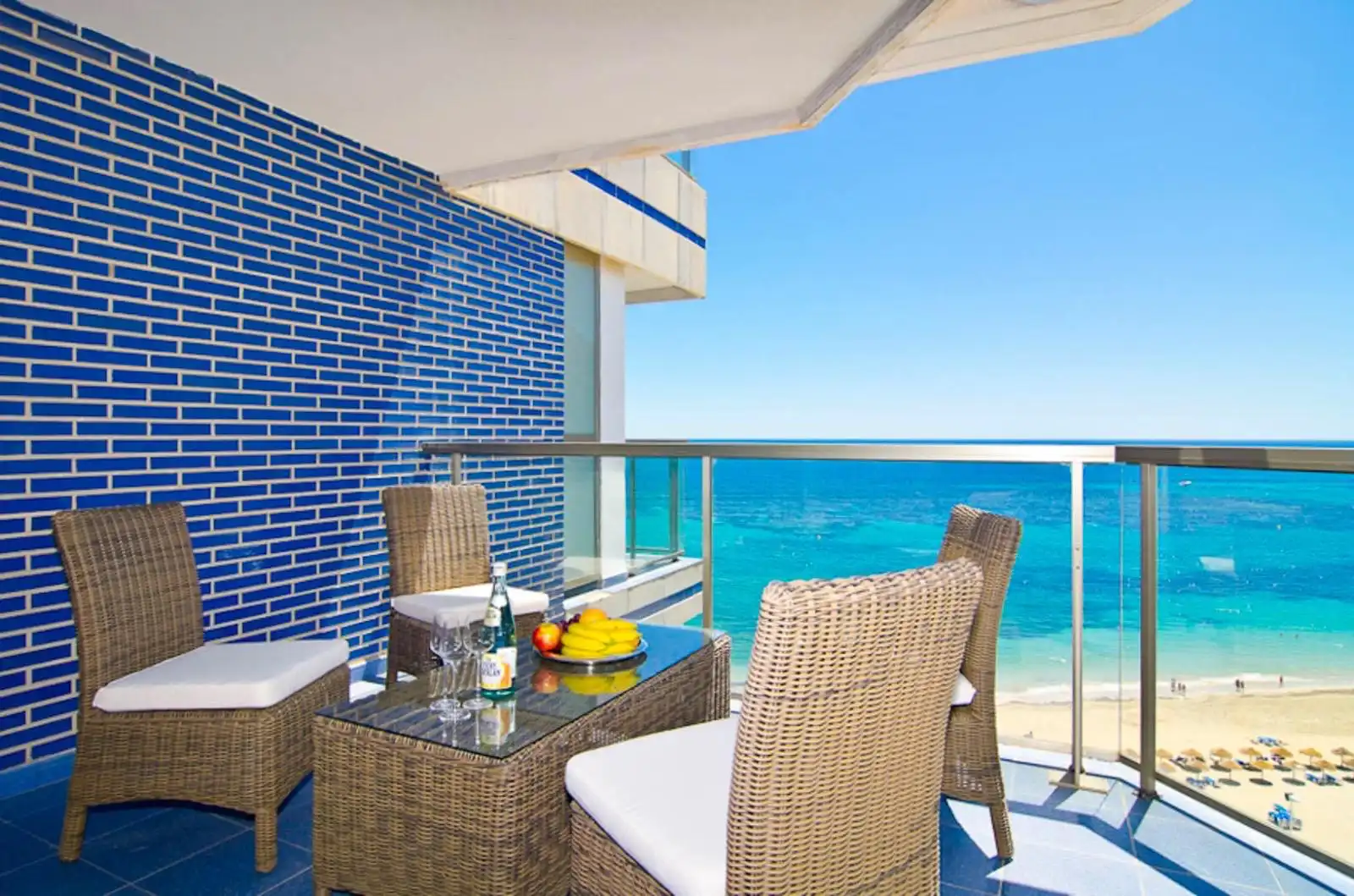 Terrace of Attic for sale in Calpe / Calp  with Air Conditioner, Terrace and Furnished