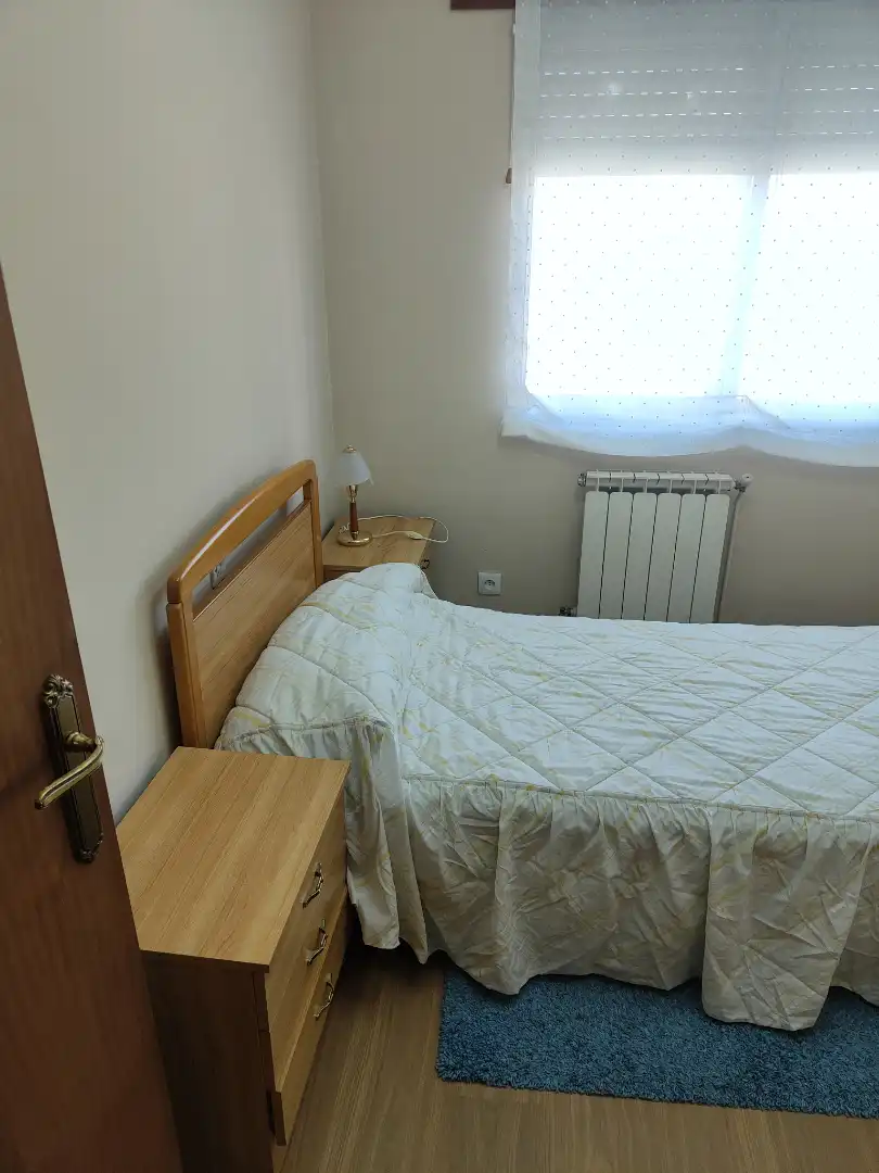 Bedroom of Apartments for rent in Lugo  with Heating and Furnished