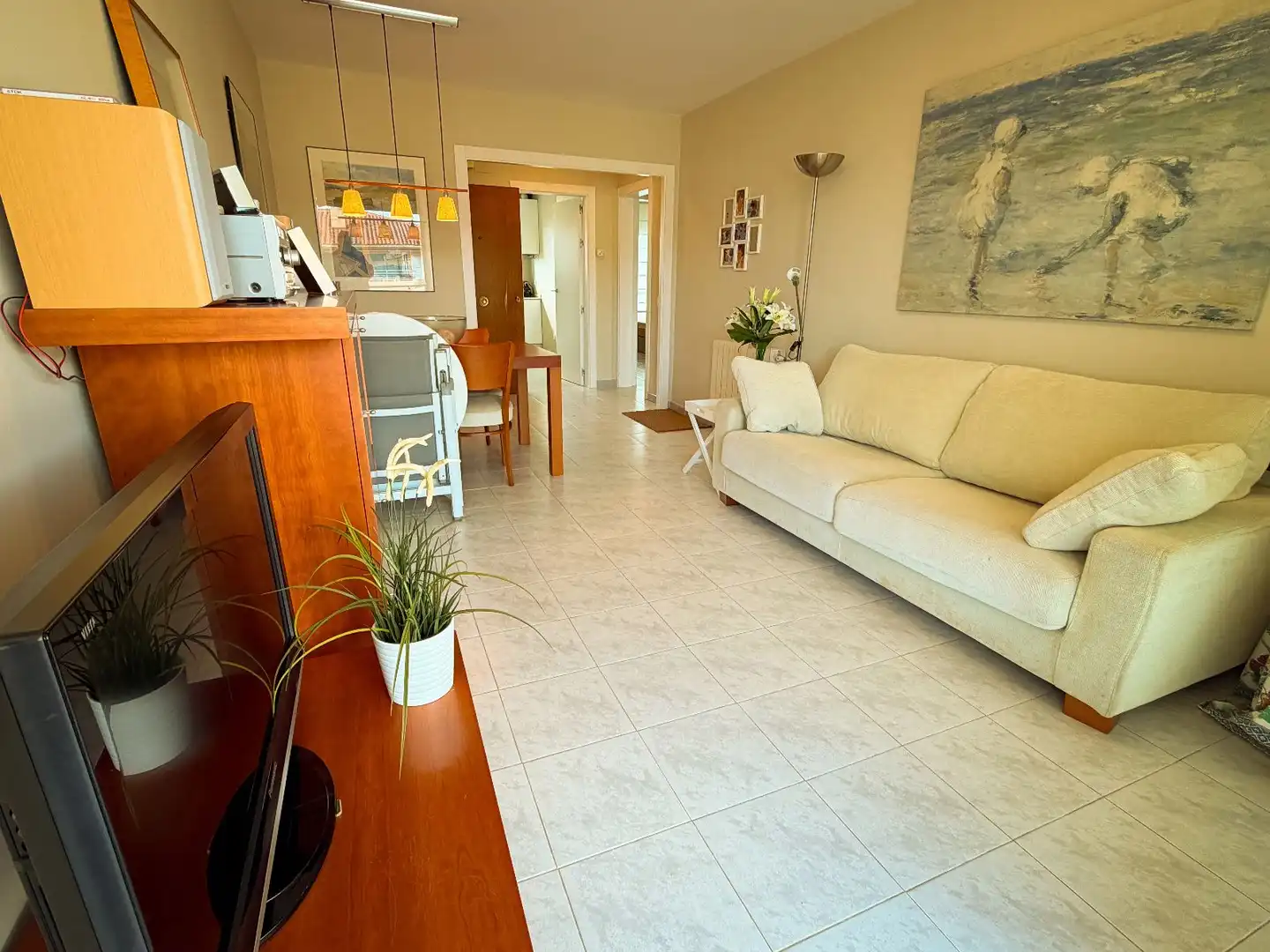 Sala de estar de Ático en venta en El Vendrell con Aire acondicionado, Calefacción y Terraza