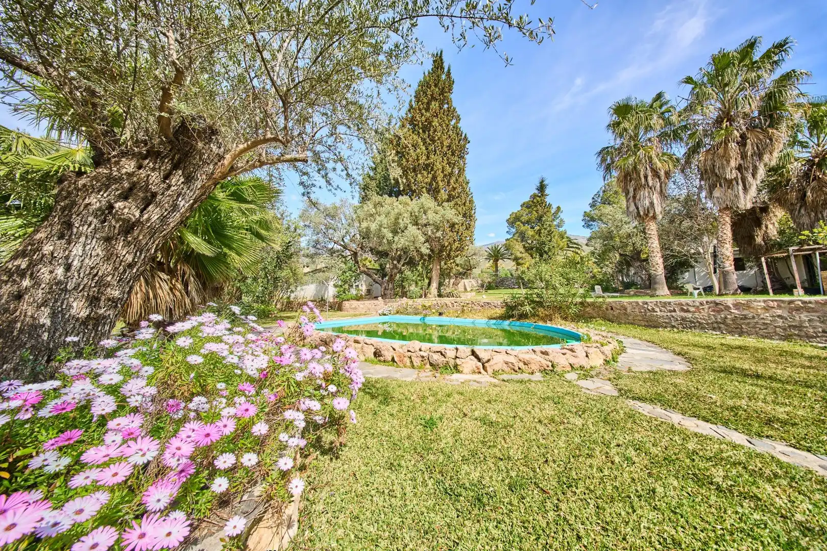 Jardí de Finca rústica en venda en Órgiva amb Jardí privat, Terrassa i Moblat