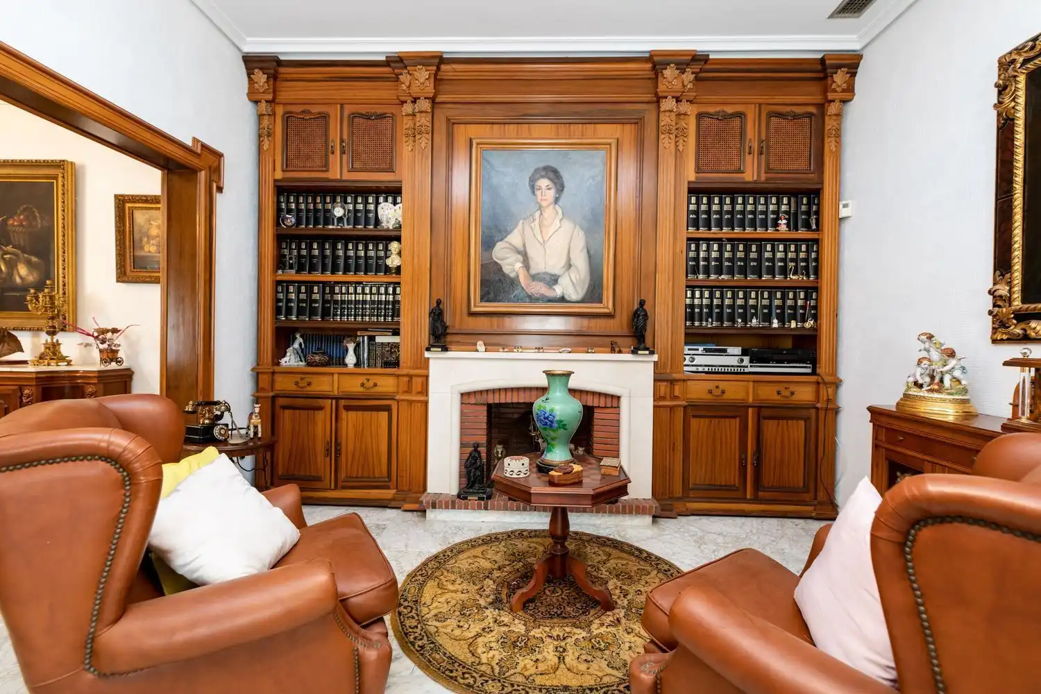 Living room of Houses for sale in Córdoba  with Air Conditioner, Private garden and Terrace