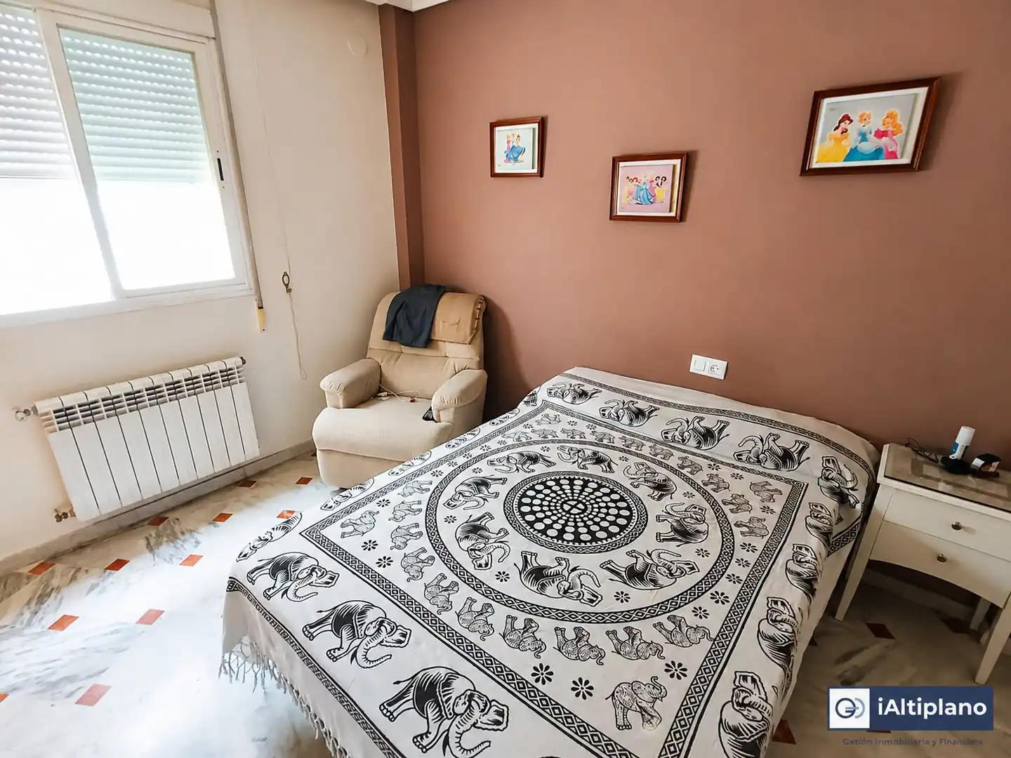 Bedroom of Flat for sale in Baza  with Heating and Furnished
