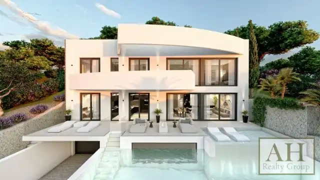Vista exterior de Casa o xalet en venda en Altea