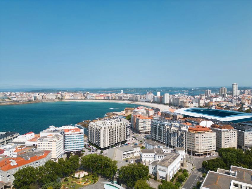 Vista exterior de Apartament en venda en A Coruña Capital  amb Calefacció