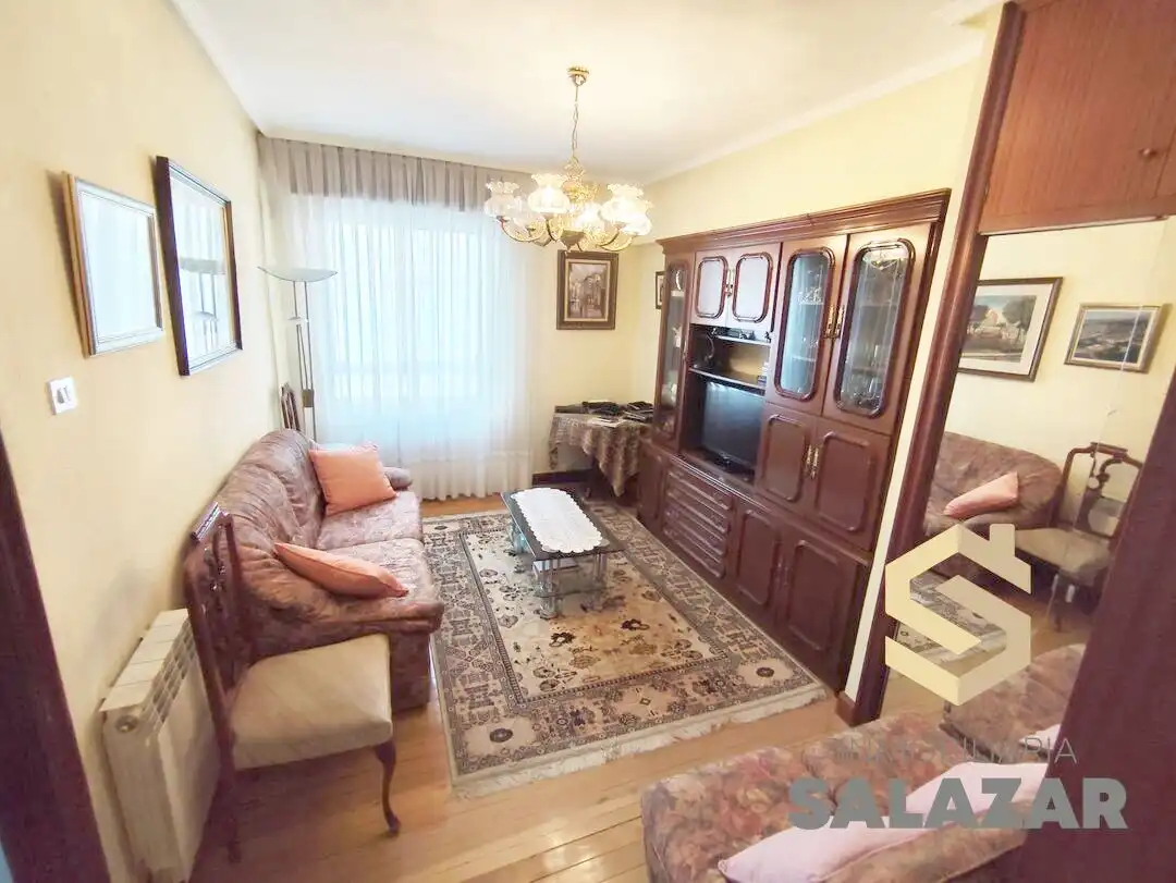 Sala de estar de Piso en venta en Bilbao  con Calefacción