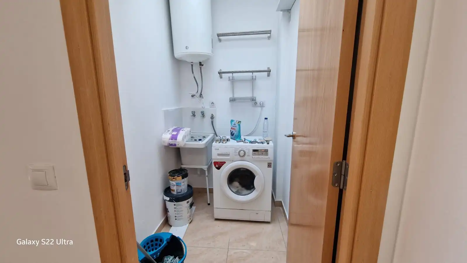 Cocina de Apartamento de alquiler en Benidorm con Aire acondicionado, Calefacción y Terraza