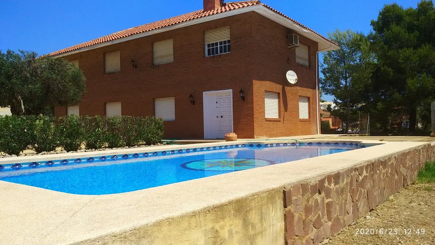 Swimming pool of Houses for sale in La Nucia  with Private garden, Terrace and Storage room
