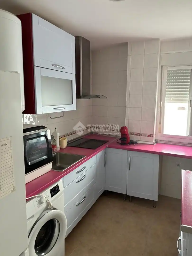 Cocina de Ático de alquiler en Sevilla con Aire acondicionado, Terraza y Piscina