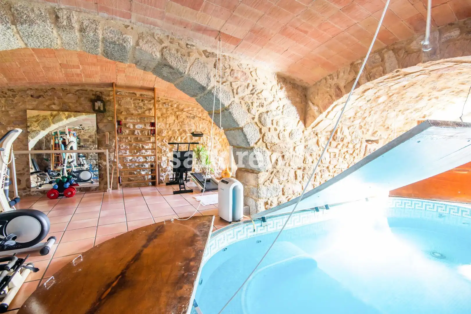 Swimming pool of Country homes for sale in Agullana  with Air Conditioner, Heating and Private garden
