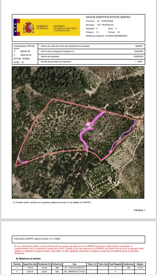 Terrain rustique à vendre à Riudecols, imagen 17