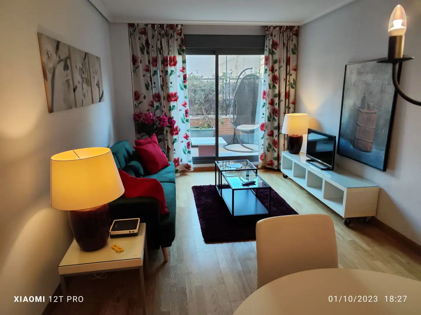 Sala de estar de Planta baja en venta en Madrid con Aire acondicionado, Calefacción y Parquet