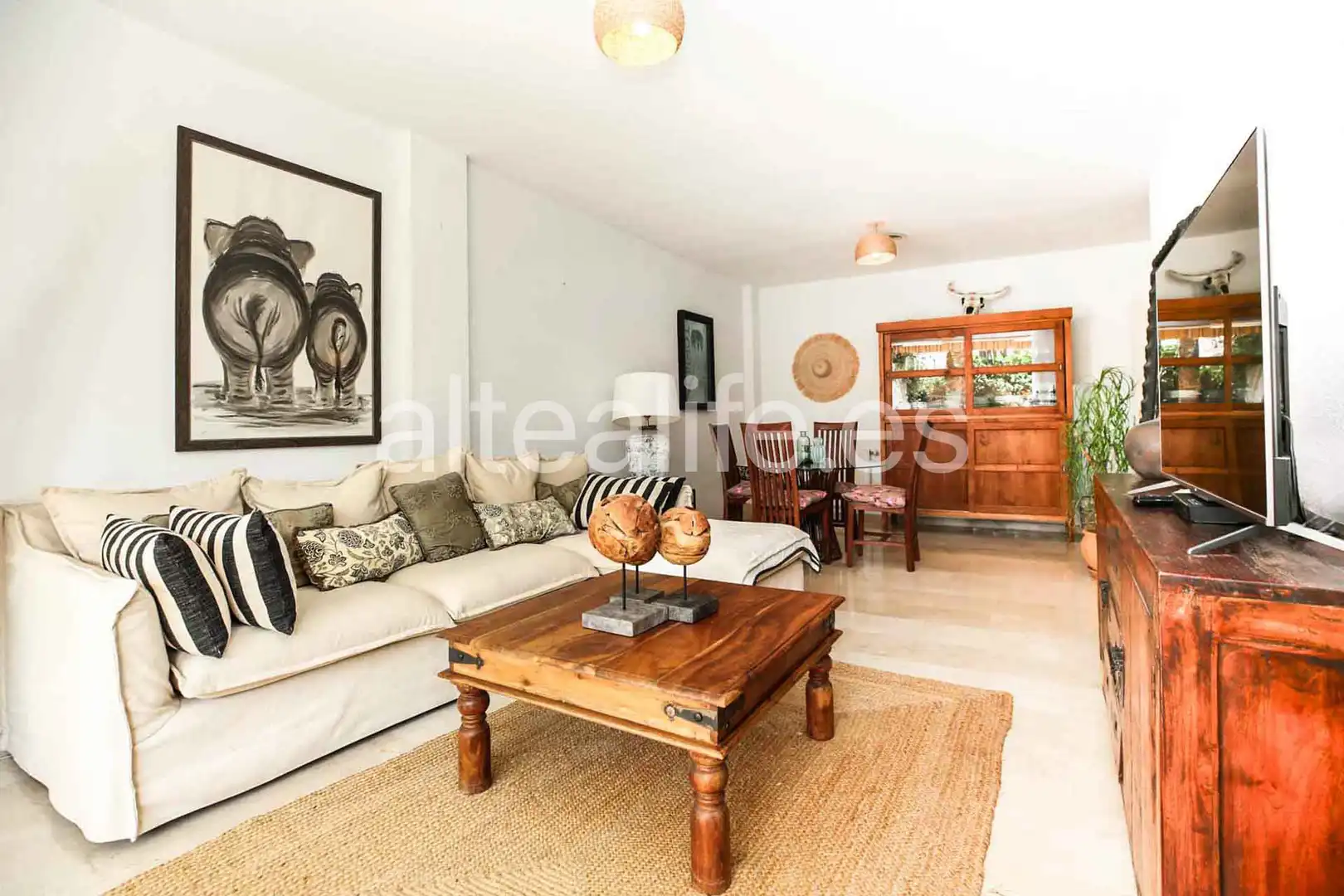 Living room of Apartments for sale in Altea  with Air Conditioner, Heating and Private garden