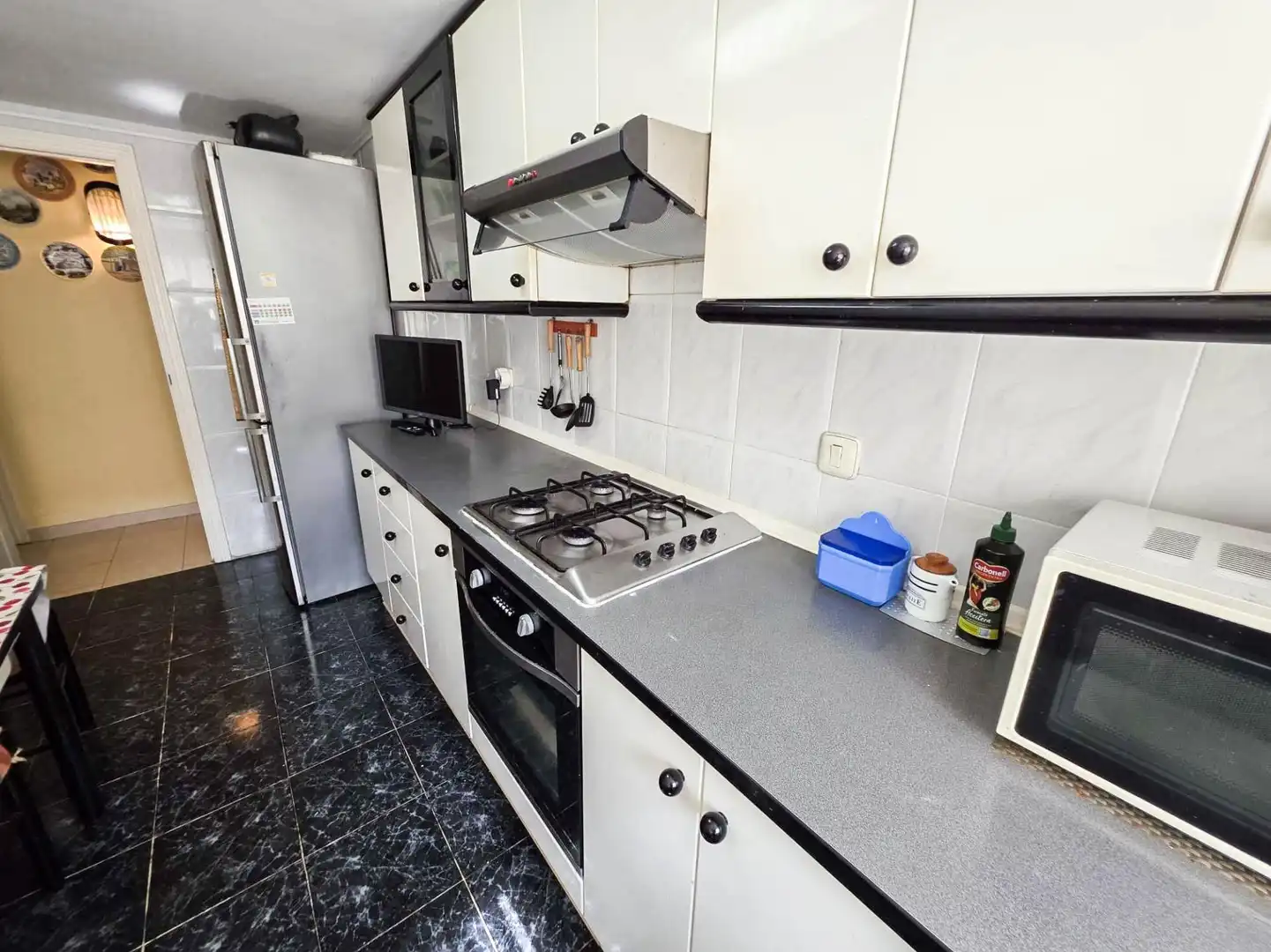 Cocina de Planta baja en venta en Cunit con Amueblado y Piscina comunitaria