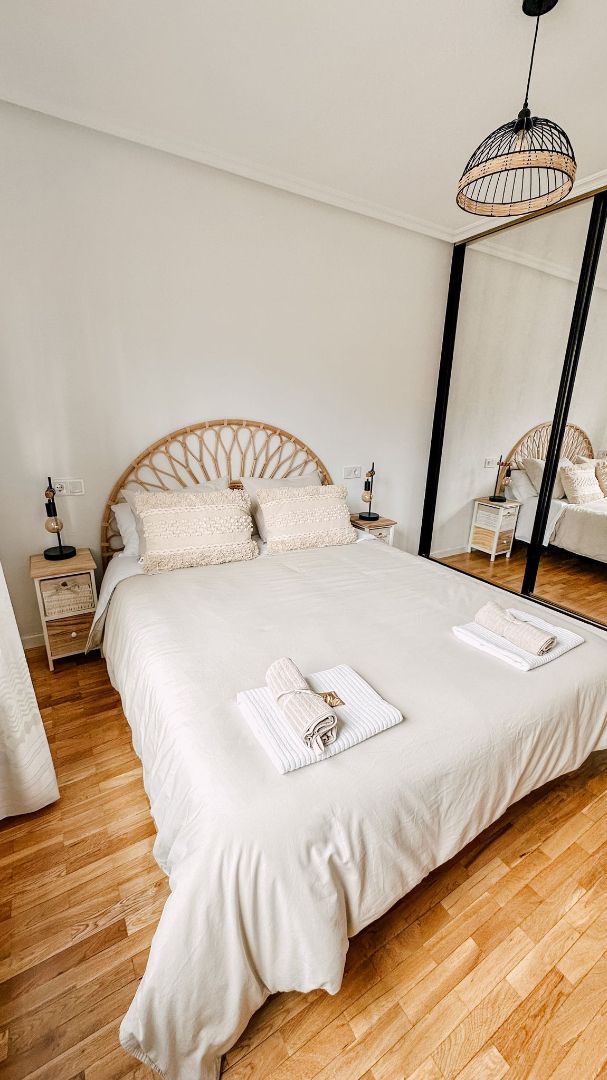 Bedroom of Flat to rent in Salamanca Capital  with Heating, Terrace and Storage room
