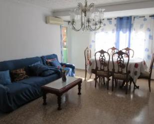 Living room of Flat to rent in  Valencia Capital  with Air Conditioner and Balcony