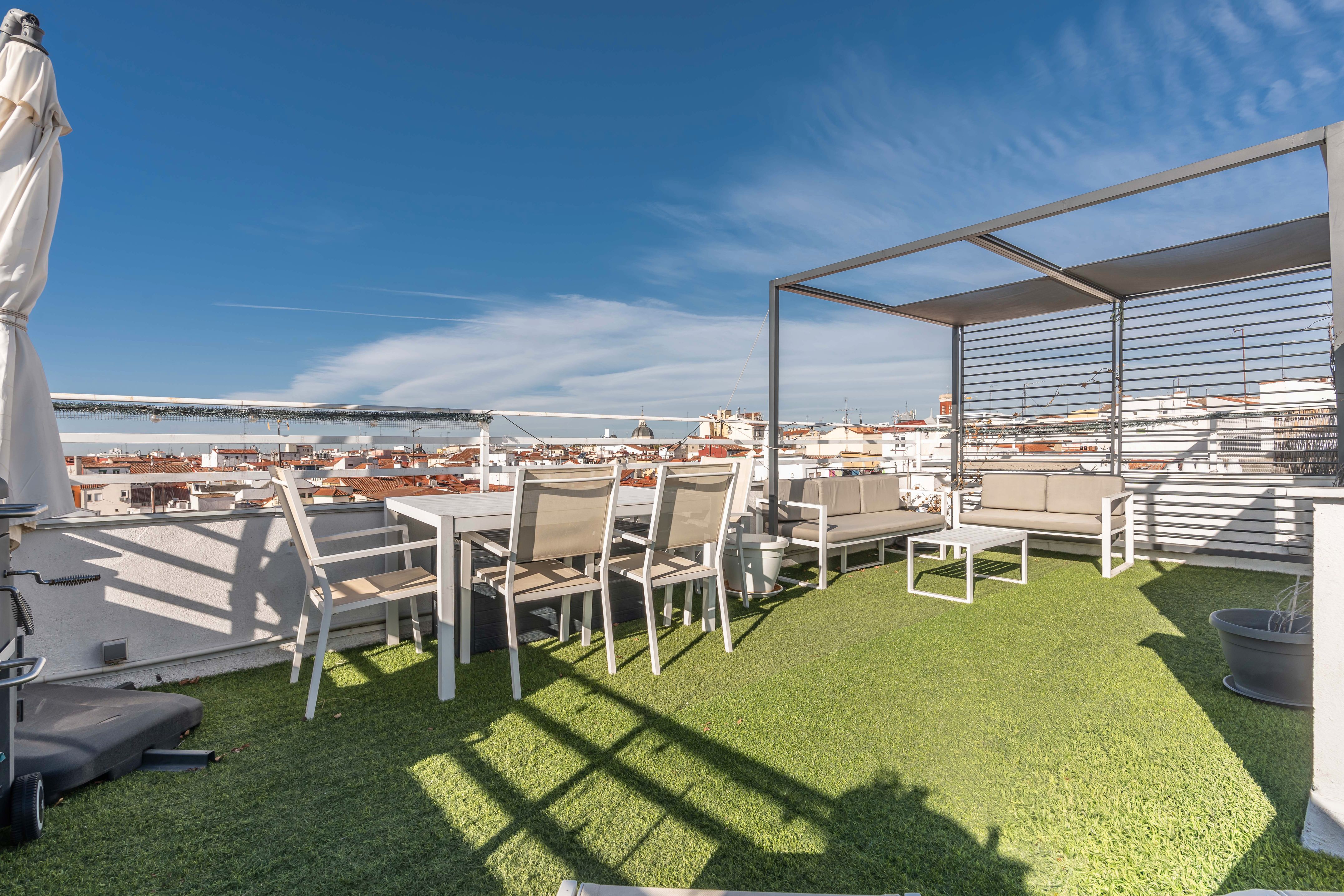 Terrassa de Dúplex en venda en  Madrid Capital amb Aire condicionat, Calefacció i Terrassa