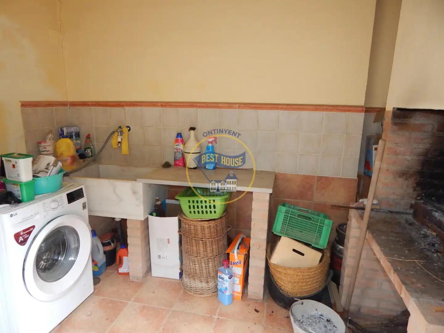 Cocina de Casa o chalet en venta en Bocairent con Calefacción, Jardín privado y Terraza