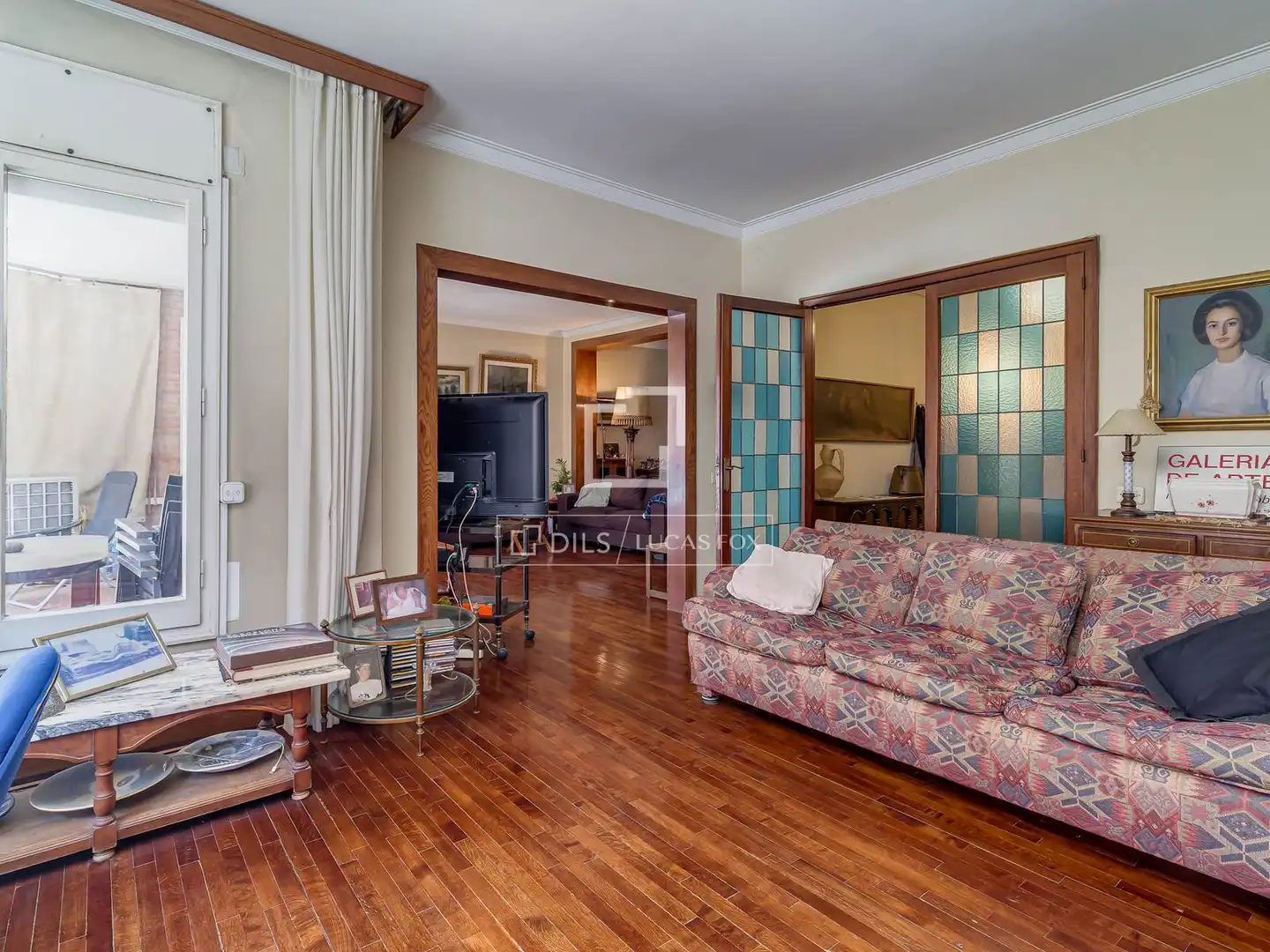 Living room of Flat for sale in Barcelona  with Storage room