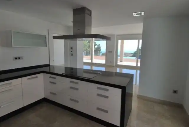 Cocina de Casa o chalet en venta en Moraira con Aire acondicionado, Calefacción y Jardín privado