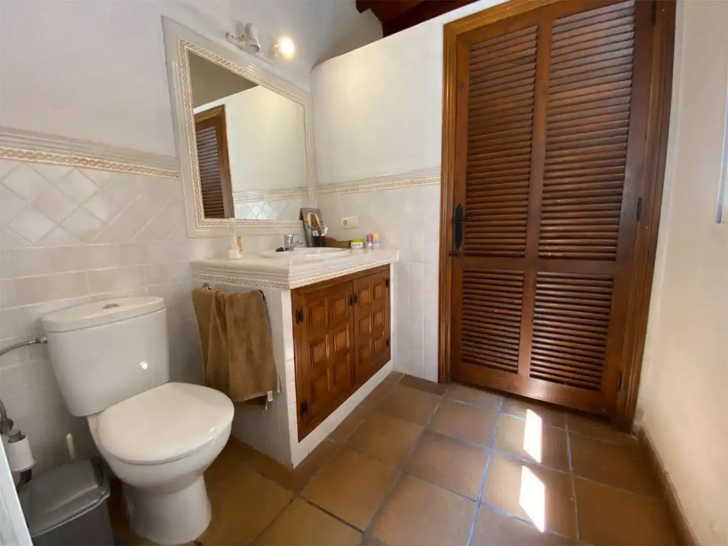 Bany de Casa o xalet en venda en Santa Pola amb Aire condicionat i Piscina