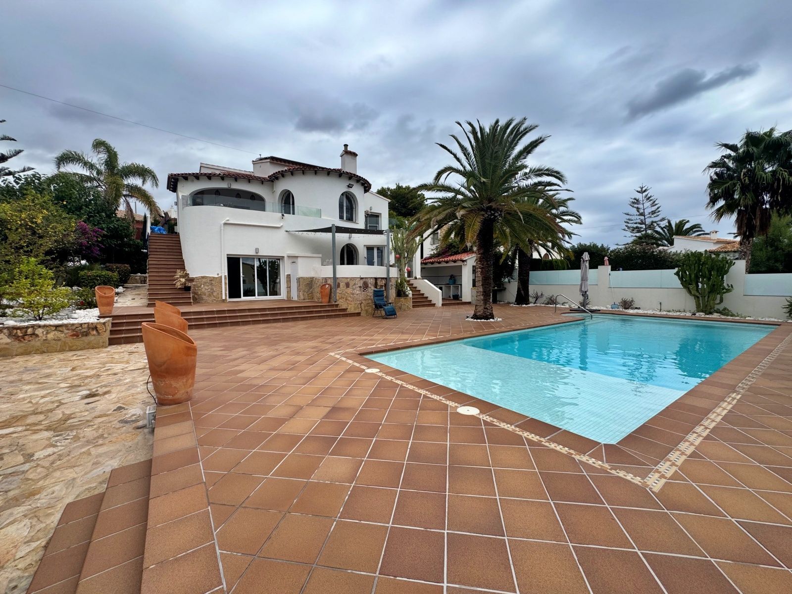 Exterior view of House or chalet to rent in Calpe / Calp  with Air Conditioner, Heating and Terrace