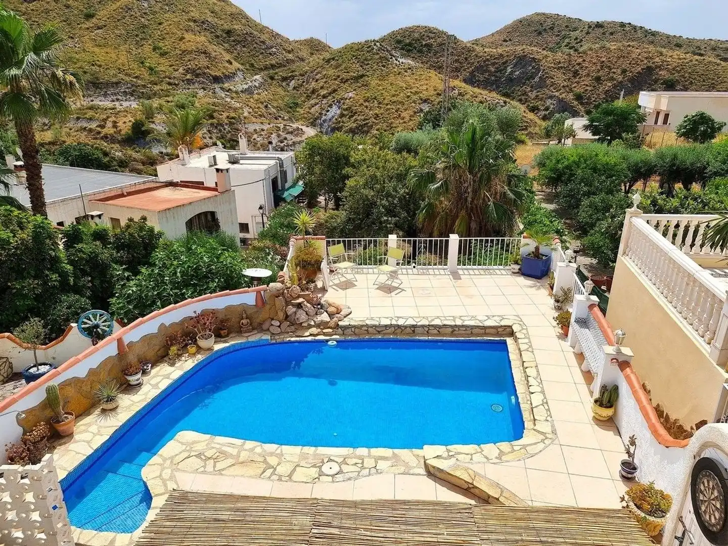 Piscina de Casa o xalet en venda en Mojácar amb Aire condicionat, Terrassa i Traster