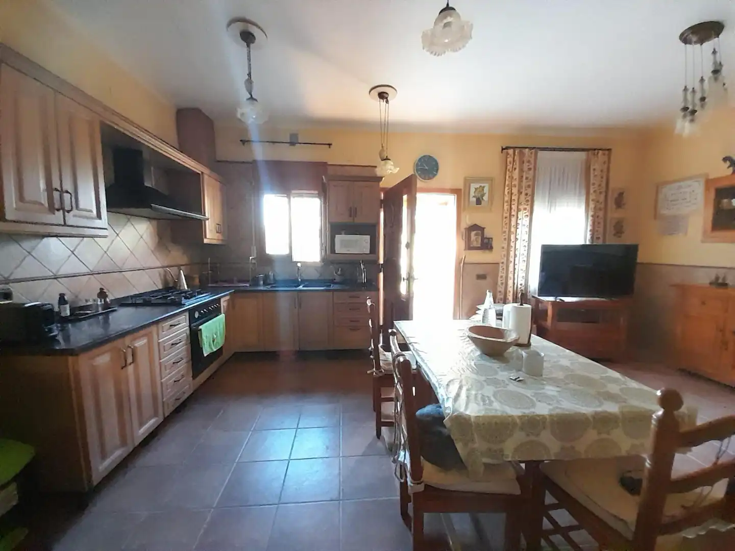 Küche von Country house zum Verkauf in Arenys de Munt mit Privatgarten und Terrasse