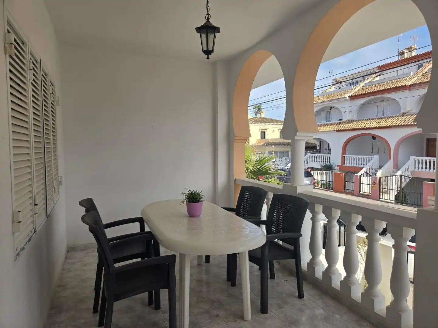Terrace of Houses for rent in Sueca  with Air Conditioner, Terrace and Furnished