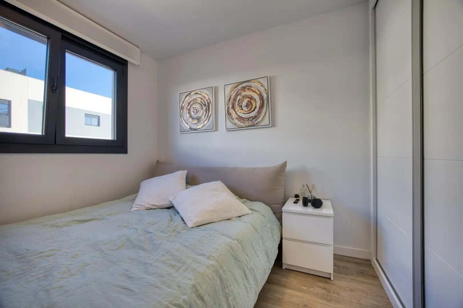 Schlafzimmer von Wohnung zum Verkauf in Alicante / Alacant mit Klimaanlage, Heizung und Terrasse