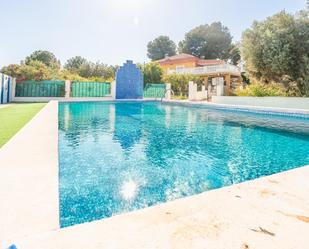 Swimming pool of Country house for sale in Pedralba  with Terrace, Storage room and Swimming Pool
