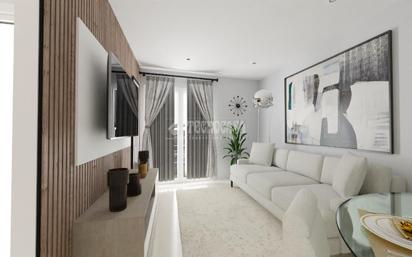 Living room of Flat for sale in  Madrid Capital