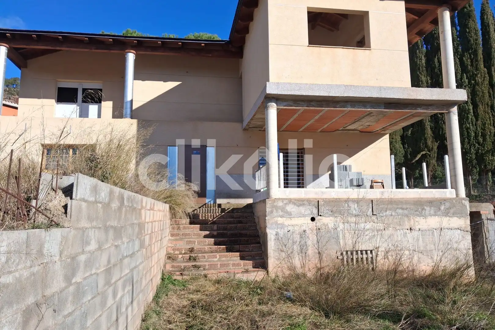 Vista exterior de Casa o chalet en venta en Vacarisses con Terraza