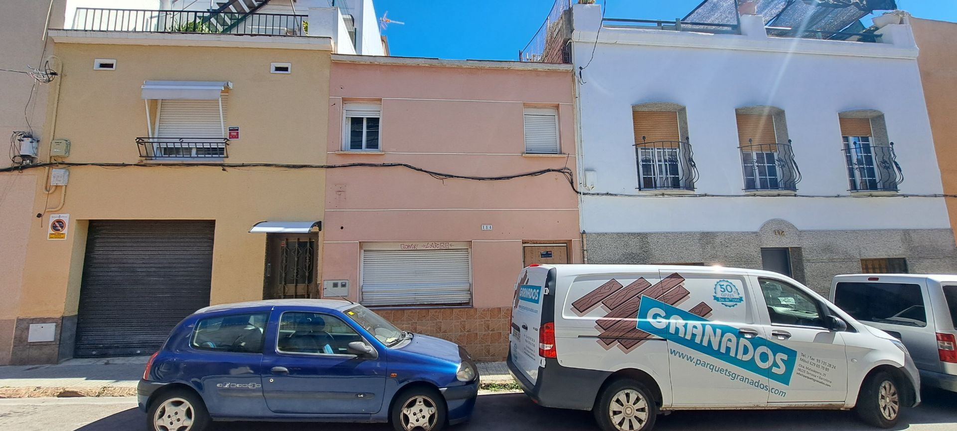 Exterior view of House or chalet for sale in Terrassa