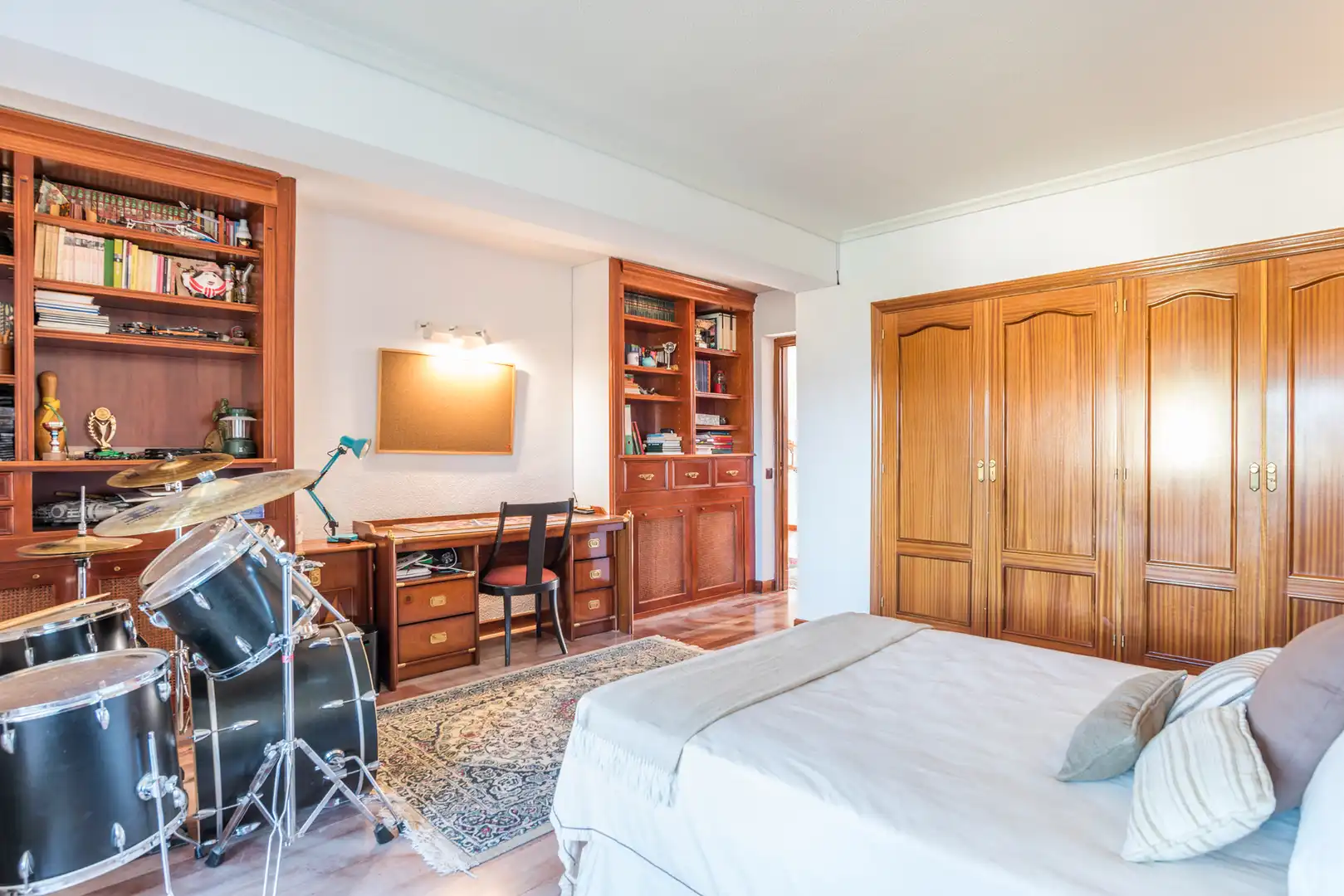 Bedroom of Houses for sale in Collado Villalba  with Air Conditioner, Heating and Private garden