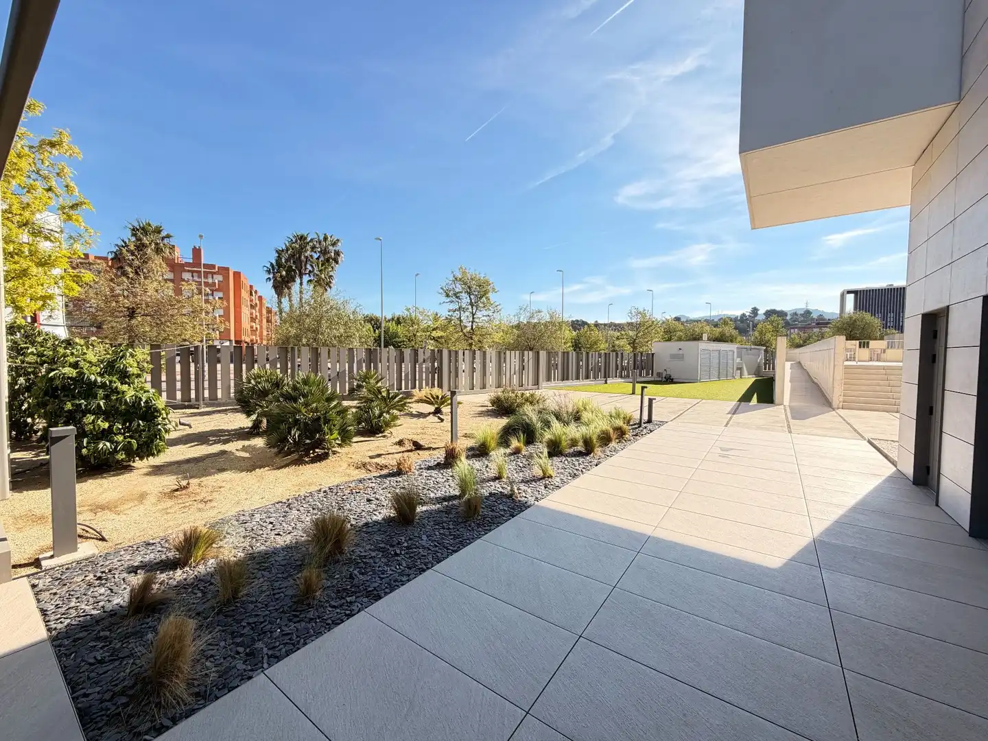 Terrasse von Wohnung zum Verkauf in Tortosa mit Klimaanlage, Heizung und Privatgarten