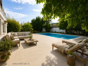 Xalet amb piscina en venda a Norte-Sierra