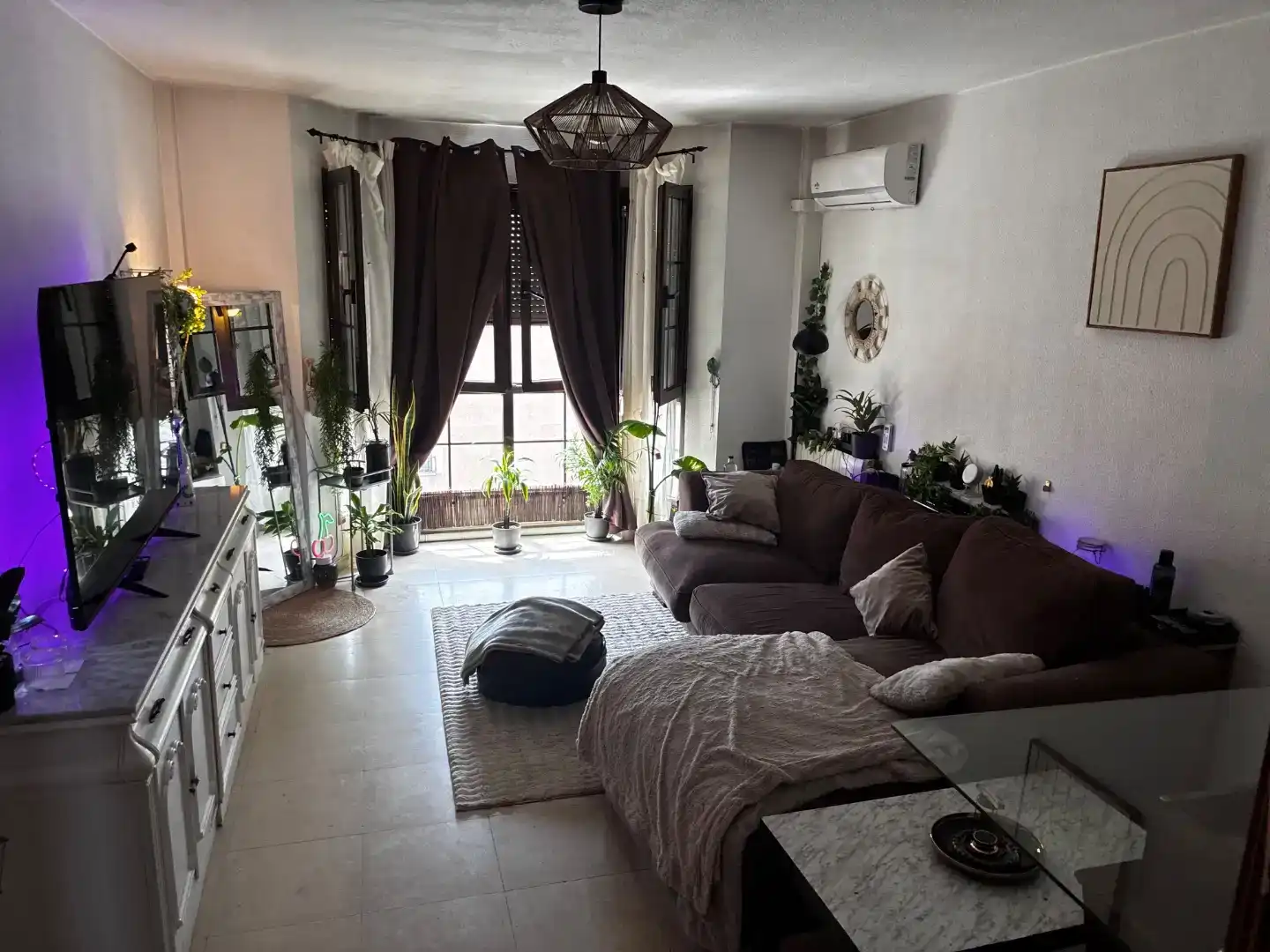Living room of Flat for sale in Miguelturra  with Air Conditioner and Balcony