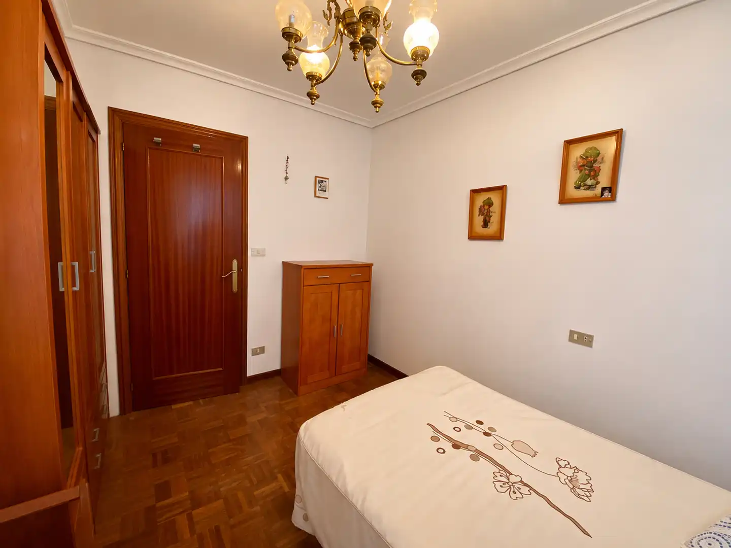 Bedroom of Flat for sale in Palencia  with Heating and Furnished