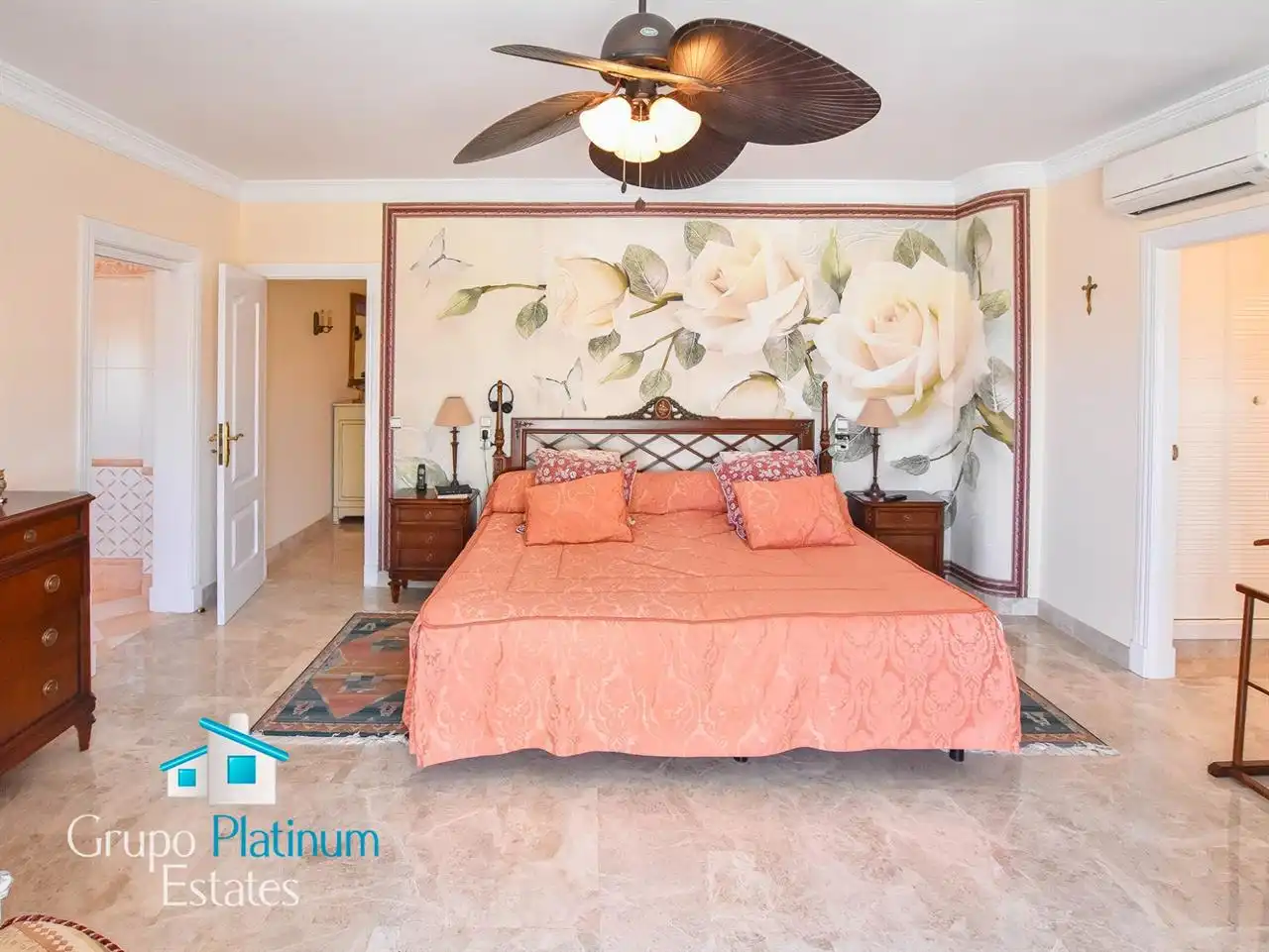 Habitación de Casa o chalet en venta en Águilas con Aire acondicionado, Calefacción y Jardín privado