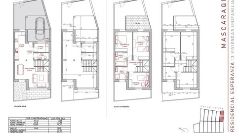 Foto 2 de Casa adosada en venta en Mascaraque, Toledo