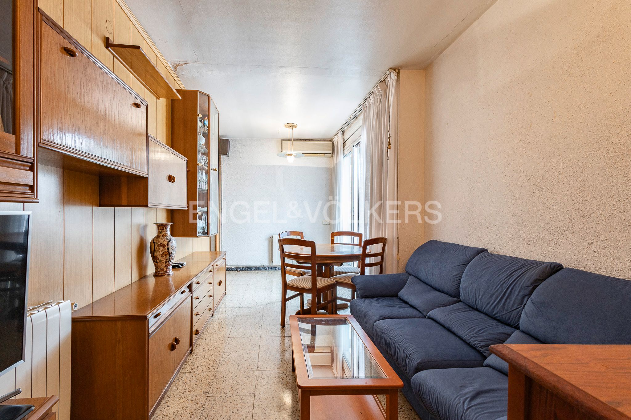 Living room of Attic for sale in Esplugues de Llobregat  with Air Conditioner, Heating and Terrace