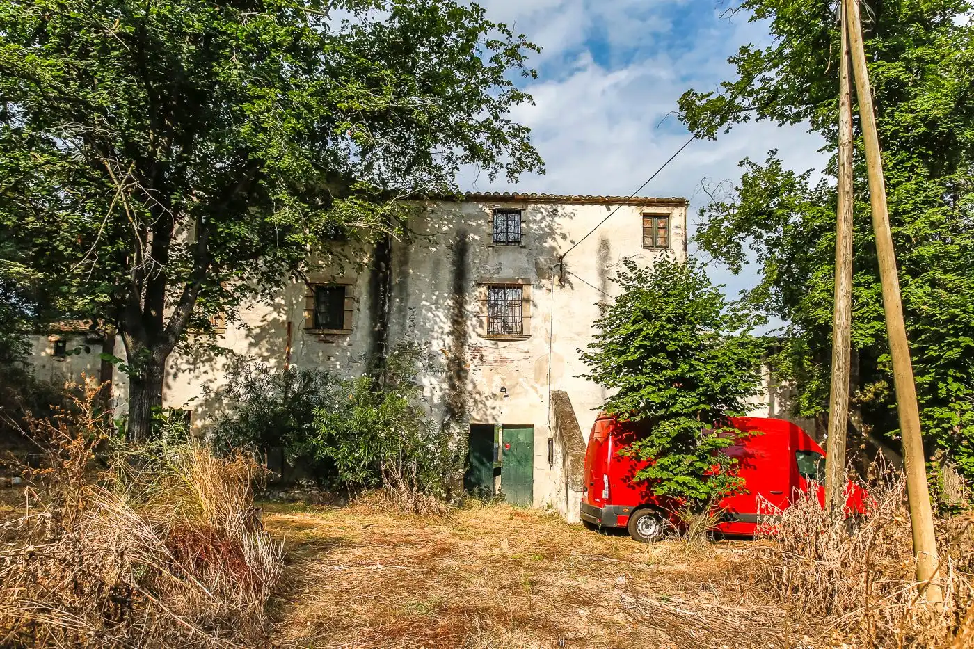 Vista exterior de Finca rústica en venda en Cardedeu