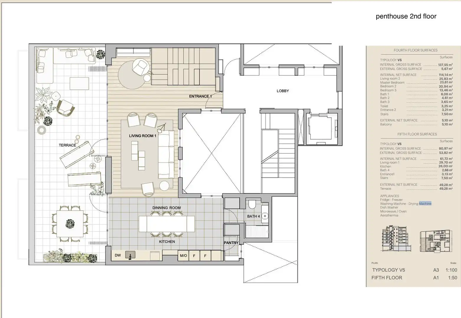Apartment with terrace for sale in Eixample, imagen 12