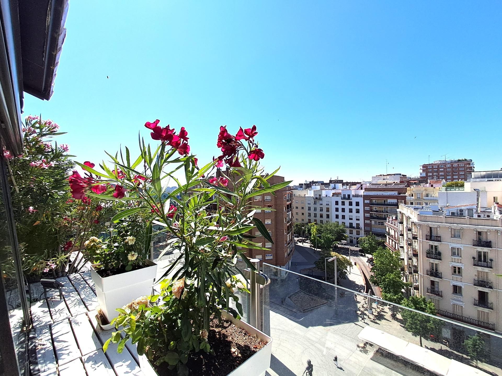 Terrassa de Pis en venda en  Madrid Capital amb Aire condicionat i Terrassa