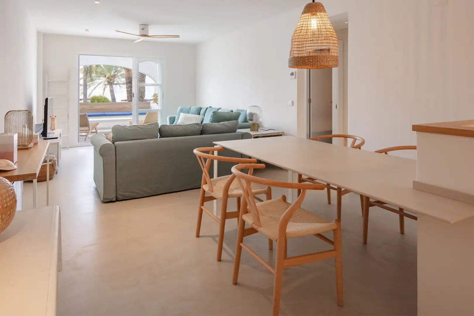 Dining room of Apartments for sale in Jávea / Xàbia  with Air Conditioner, Swimming Pool and Community pool