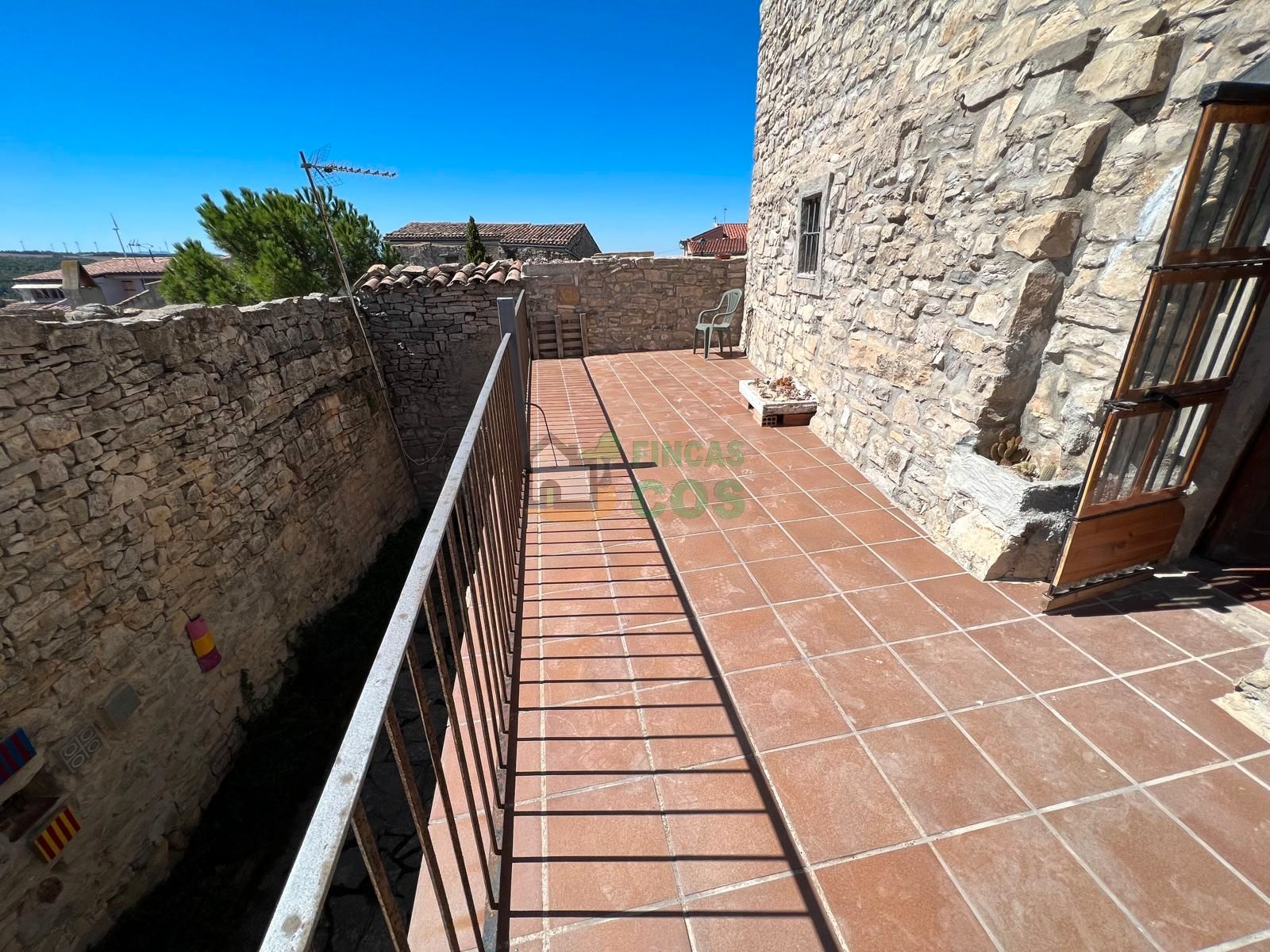 Terrassa de Casa o xalet en venda en Savallà del Comtat amb Calefacció, Jardí privat i Terrassa