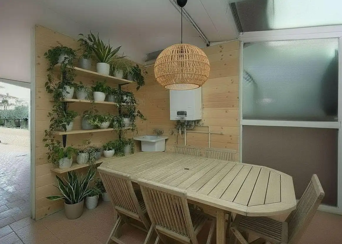 Terrassa de Casa adosada en venda en Marratxí amb Aire condicionat, Jardí privat i Terrassa