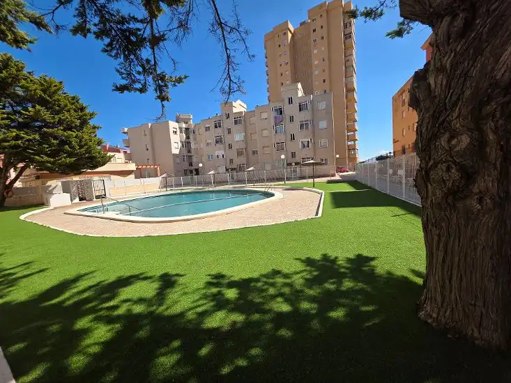 Swimming pool of Flat for sale in La Manga del Mar Menor  with Furnished, Balcony and Community pool