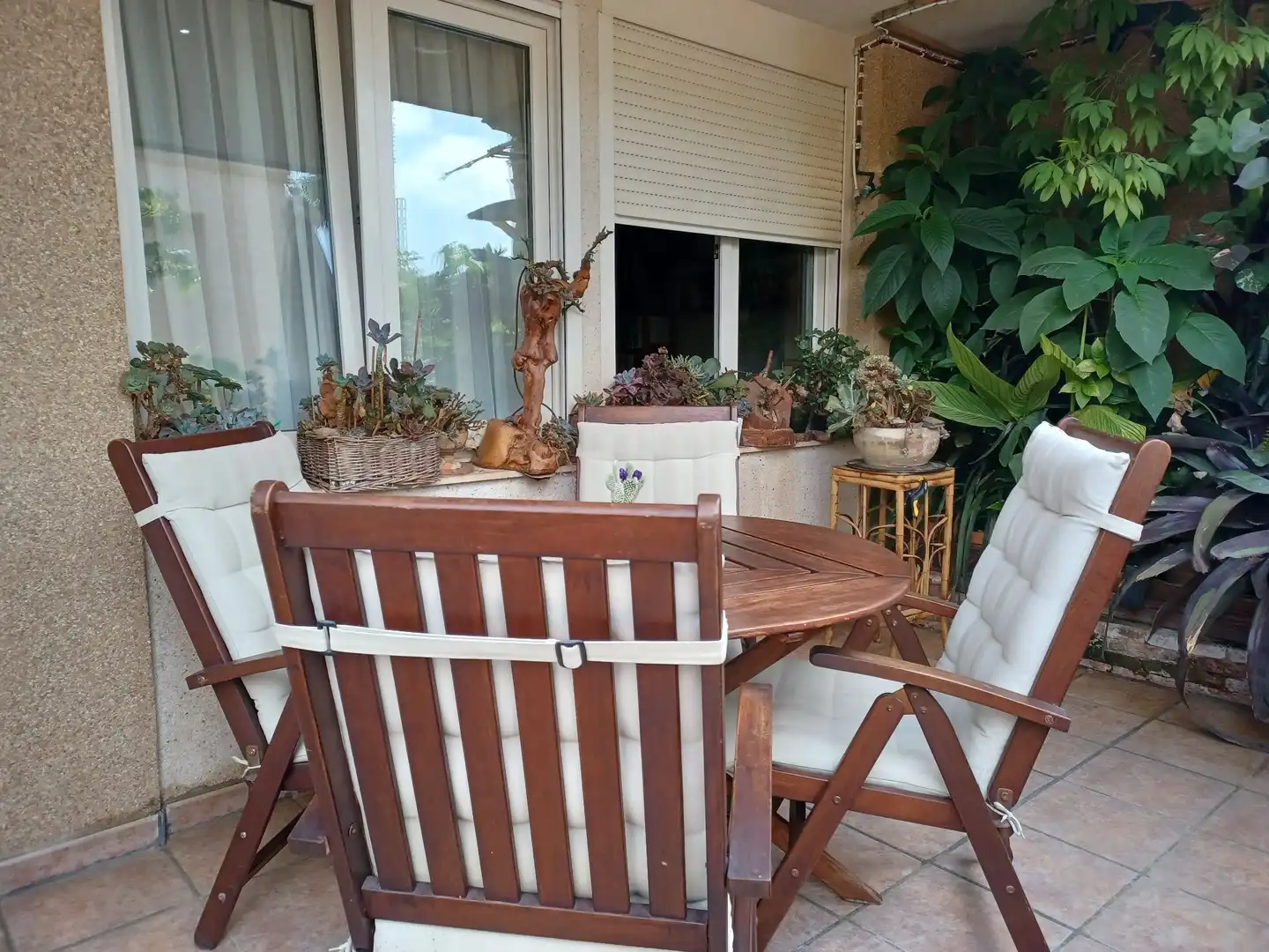 Terrace of Flat for sale in Ontinyent  with Heating, Private garden and Terrace
